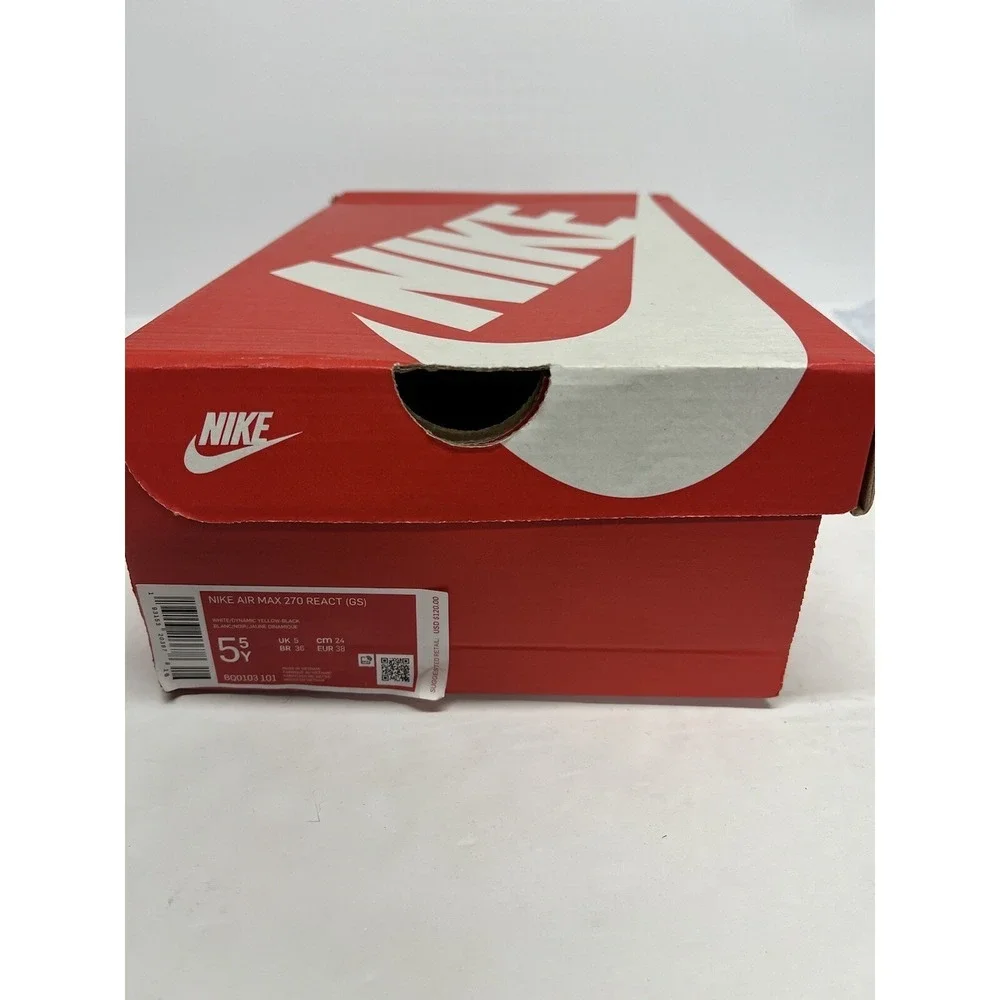 Nike Air Max 270‎ React Youth Running Sneakers Shoes 5.5Y